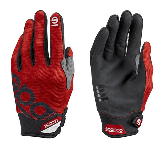 Sparco Glove Meca 3 Med Red - 002093RS2M.