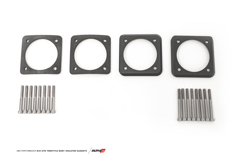 AMS Performance 2009+ Nissan GT-R Throttle Body Isolators - ALP.07.08.0006-5