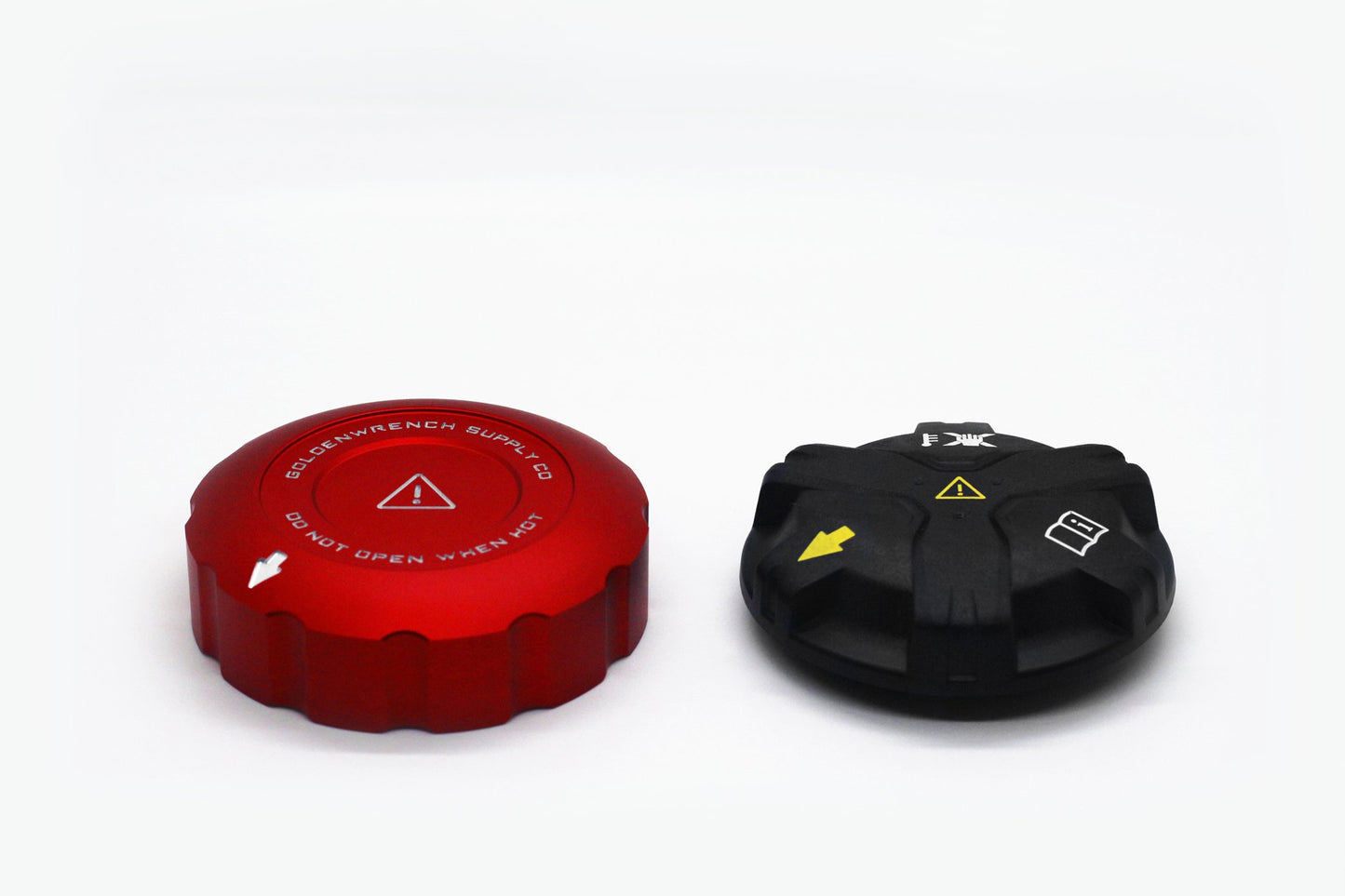 Toyota GR Supra 2020+ (A90) BLACKLINE Performance Coolant Cap Cover Set - A90CCS.