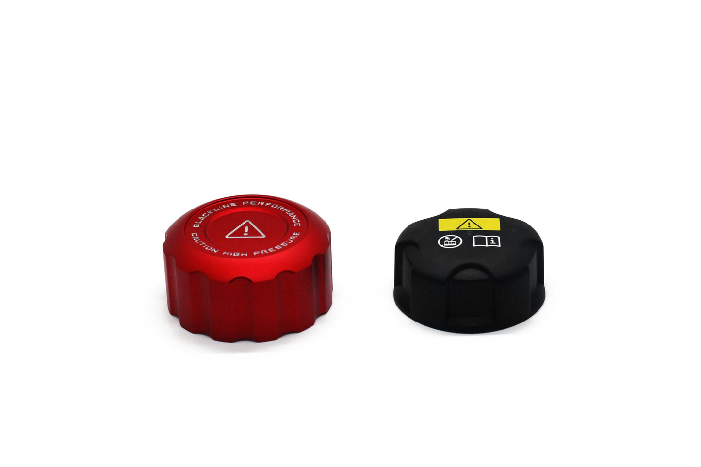 Toyota GR Supra 2020+ (A90) BLACKLINE Performance Coolant Cap Cover Set - A90CCS.