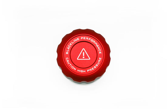 Toyota GR Supra 2020+ (A90) BLACKLINE Performance Coolant Cap Cover Set - A90CCS.