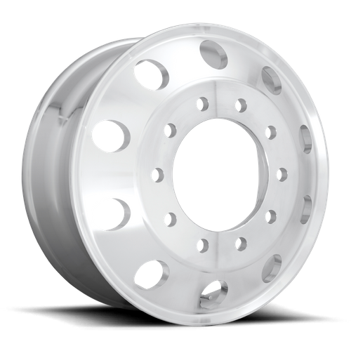 Set of 4: ATX Ao200 Baja Lite Wheel, 24x8.25 +144 Offset 10x285.75, Polished Inner - AO20024510100
