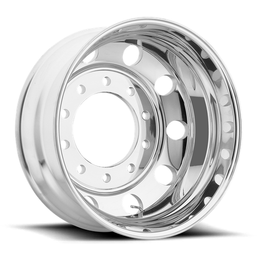 Set of 4: ATX Ao200 Baja Lite Wheel, 22x14.0 -165 Offset 10x285.75, High Luster Polished - AO2002214010102H