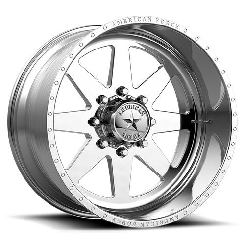 Set of 4: American Force Afw 11 Independence Ss Wheel, 20x12.0 -40 Offset 5x127, Polished - AFTE11S71-1-21