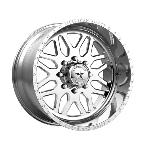 Set of 4: American Force Afw B02 Trax Ss Wheel, 22x12.0 -40 Offset 6x139.7, Polished - AFTJB02R80-1-21