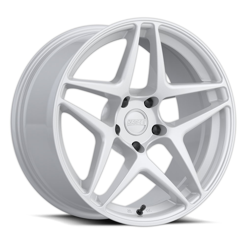 Kansei ASTRO Wheel, 18x9.5 5X114.3 35, Gloss White - K15W-189512+35.