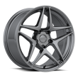 Kansei ASTRO Wheel, 18x9.5 5X100 35, Gloss Gunmetal - K15G-189516+35.