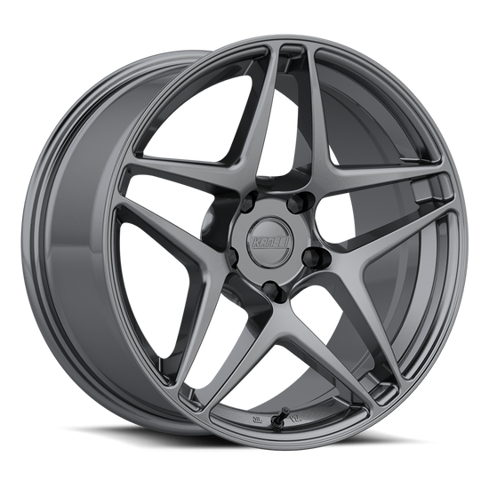 Kansei ASTRO Wheel, 18x9.5 5X100 35, Gloss Gunmetal - K15G-189516+35.