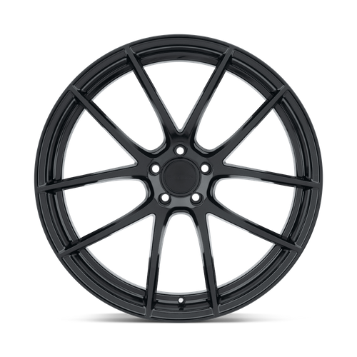 Set of 4: Beyern Ritz Wheel, 20x9.0 +15 Offset 5x120, Gloss Black - 2090BFT155120B72