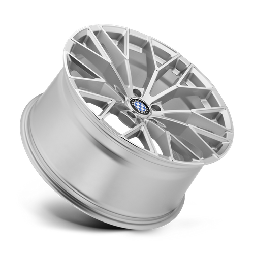 Set of 4: Beyern Antler Wheel, 17x9.0 +20 Offset 5x120, Silver W/ Mirror Cut Face - 1790BYL205120S74