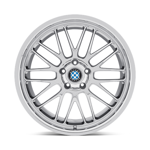 Set of 4: Beyern Mesh Wheel, 19x9.5 +15 Offset 5x120, Chrome - 1995BYM155120C72