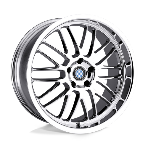 Set of 4: Beyern Mesh Wheel, 19x9.5 +25 Offset 5x120, Chrome - 1995BYM255120C74