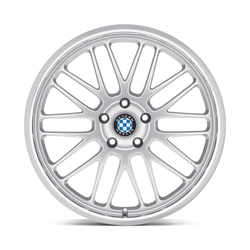 Set of 4: Beyern Mesh Wheel, 20x10.0 +40 Offset 5x120, Silver W/ Mirror Cut Lip - 2010BYM405120S72