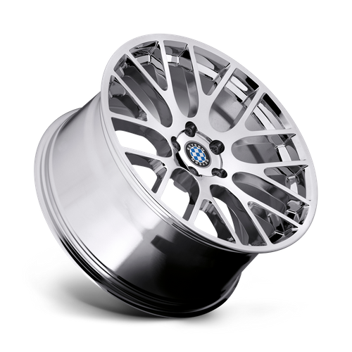 Set of 4: Beyern Spartan Wheel, 19x9.5 +25 Offset 5x120, Chrome - 1995BYS255120C74