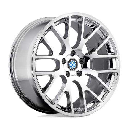 Set of 4: Beyern Spartan Wheel, 18x9.5 +15 Offset 5x120, Chrome - 1895BYS155120C72