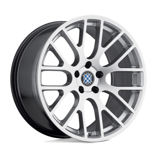 Set of 4: Beyern Spartan Wheel, 18x8.5 +15 Offset 5x120, Hyper Silver - 1885BYS155120S74