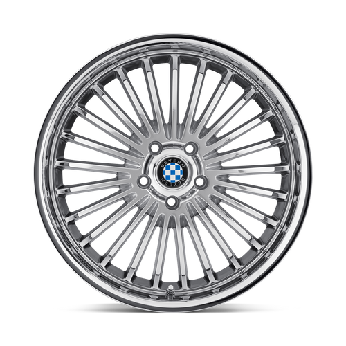 Set of 4: Beyern Multi Wheel, 20x10.0 +30 Offset 5x120, Chrome - 2010BYT305120C72