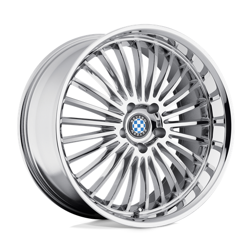 Set of 4: Beyern Multi Wheel, 20x10.0 +30 Offset 5x120, Chrome - 2010BYT305120C72