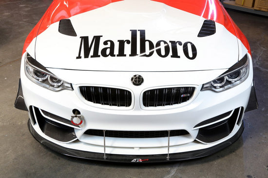 APR Performance Carbon Fiber Front Bumper Canards - AB-830402.