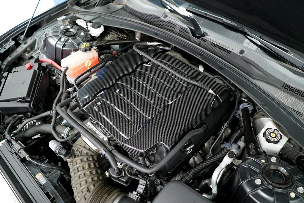 APR Performance Carbon Fiber Engine Cover Package Camaro - CBE-CMOPACK.