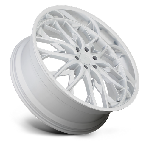 Set of 4: DUB S264 Og Wheel, 24x10.0 +30 Offset 6x135, Silver With Diamond Cut Lip - S264240089+30