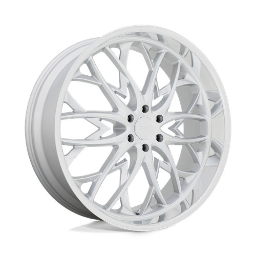Set of 4: DUB S264 Og Wheel, 24x10.0 +30 Offset 6x135, Silver With Diamond Cut Lip - S264240089+30