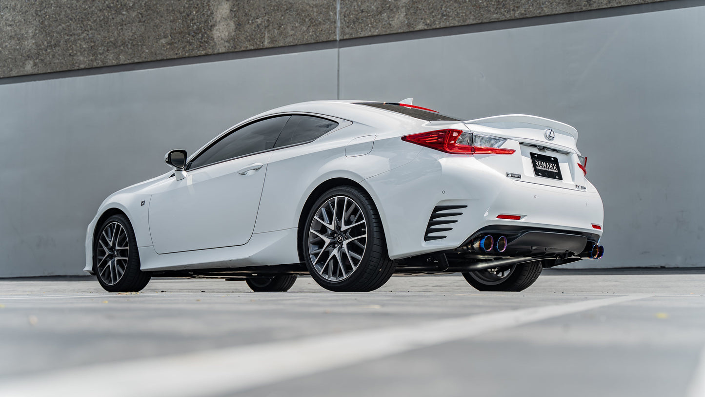 Remark 2017+ Lexus IS250/IS350 Axle Back Exhaust w/Stainless Steel Single - RO-TSE3-S
