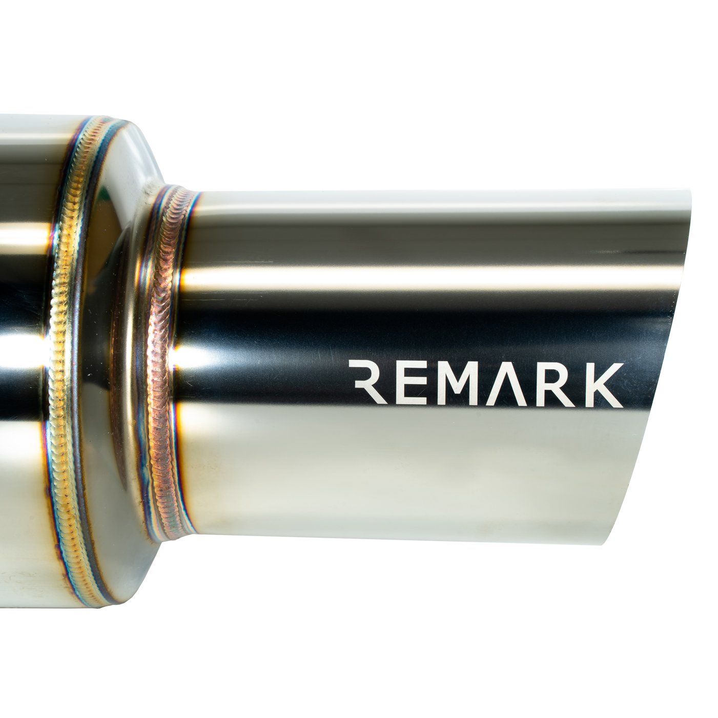 Remark 2015+ Subaru WRX/STI (VA) R1-Spec Single-Exit Cat-Back Exhaust w/ - RK-C1076S-01.