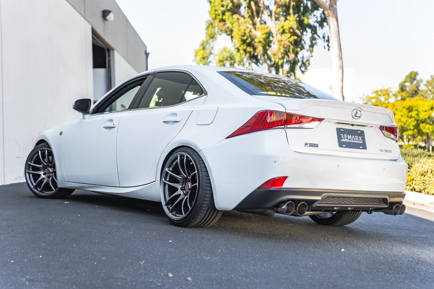 Remark 2017+ Lexus IS250/IS350 Axle Back Exhaust w/Stainless Steel Single - RO-TSE3-S