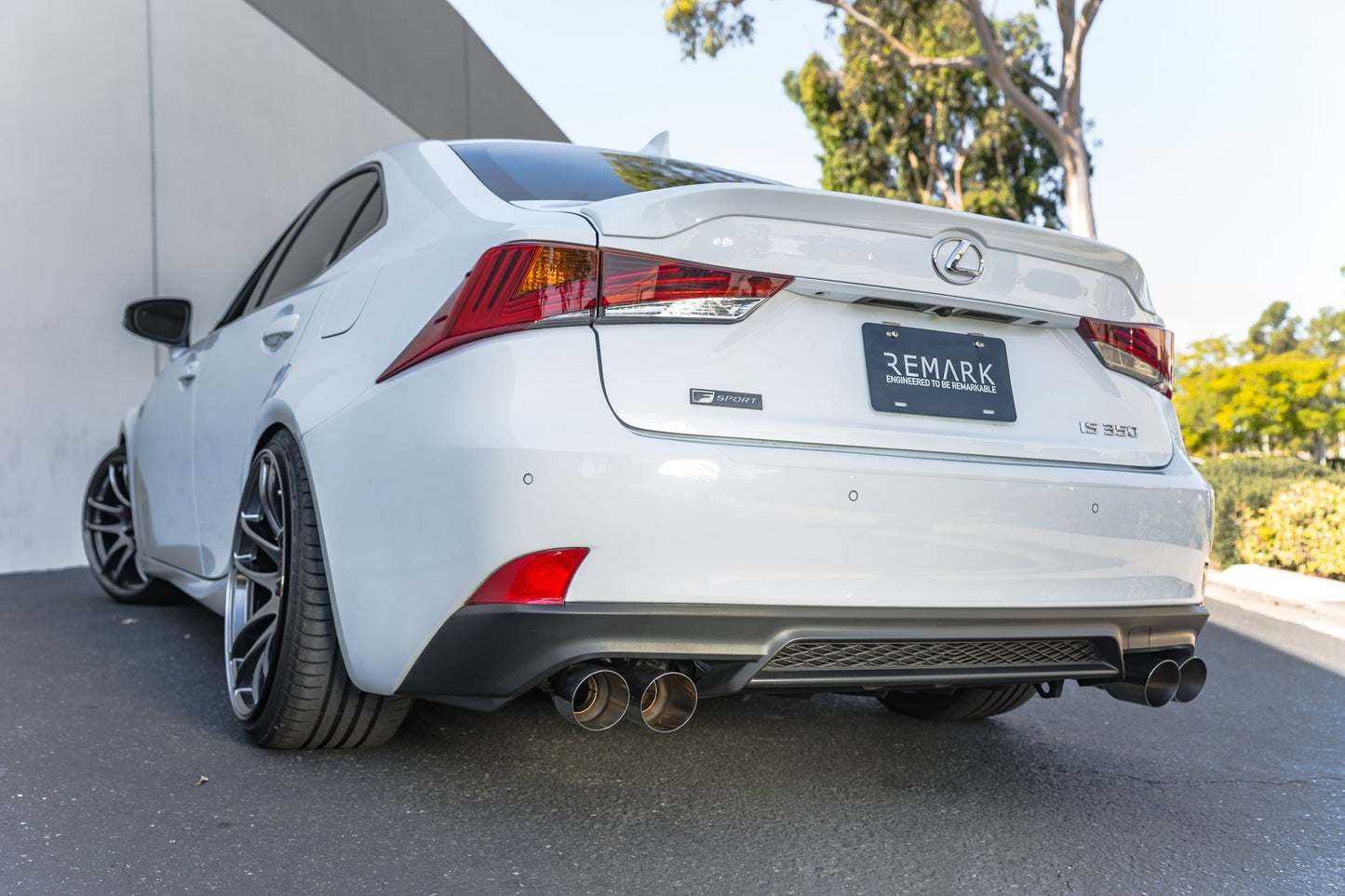 Remark 2017+ Lexus IS250/IS350 Axle Back Exhaust w/Stainless Steel Single - RO-TSE3-S