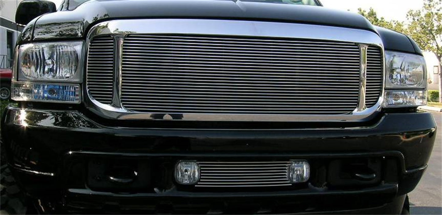 Billet Grille, Polished, Aluminum, 3 Pc, Insert - 20585