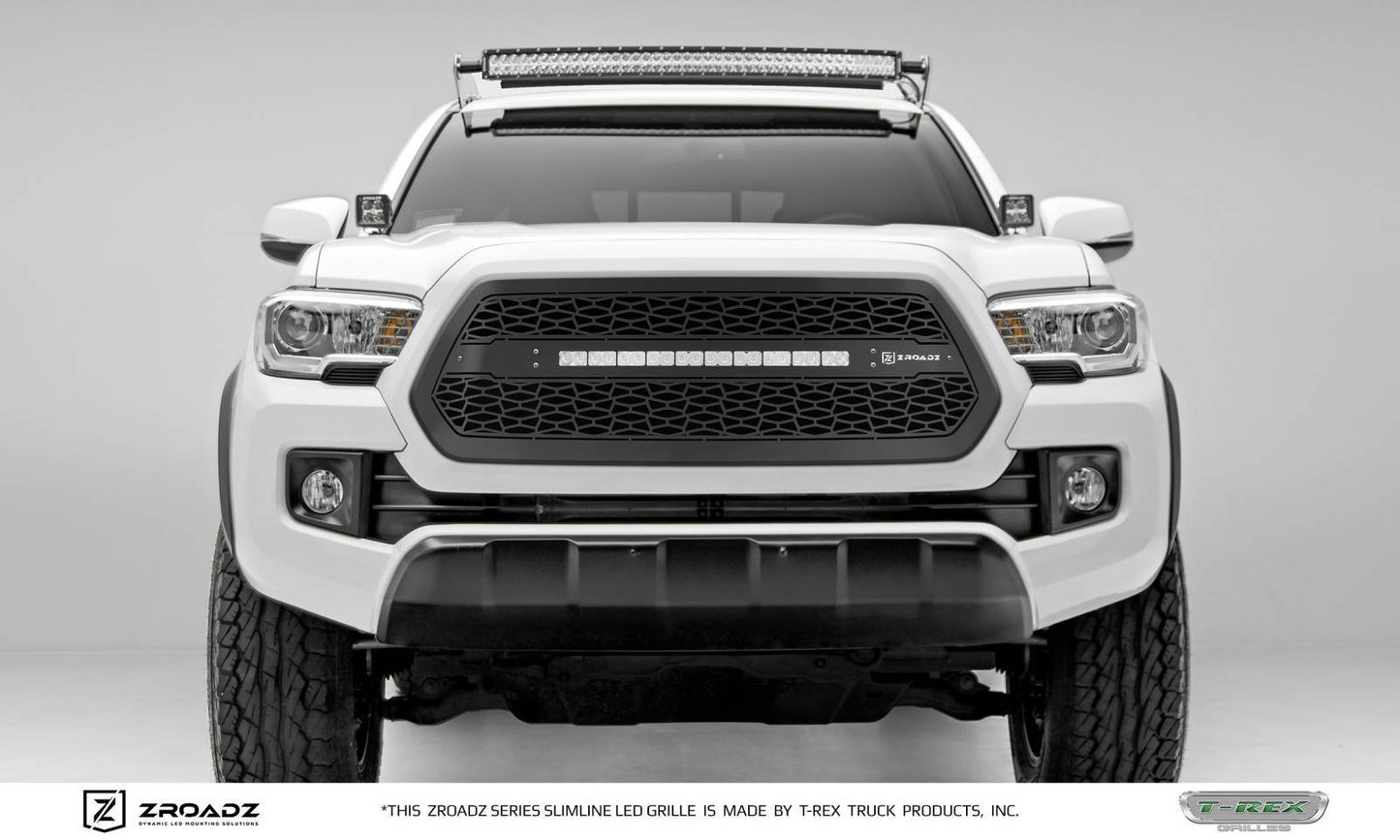 ZROADZ Grille, Black, Mild Steel, 1 Pc, Insert - Z319411