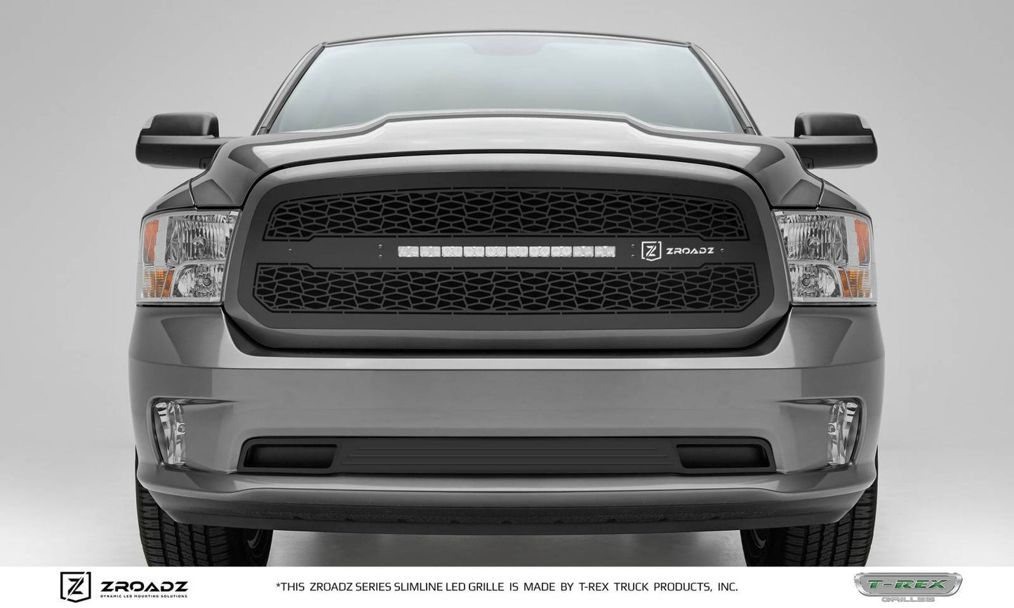 ZROADZ Grille, Black, Mild Steel, 1 Pc, Insert - Z314581
