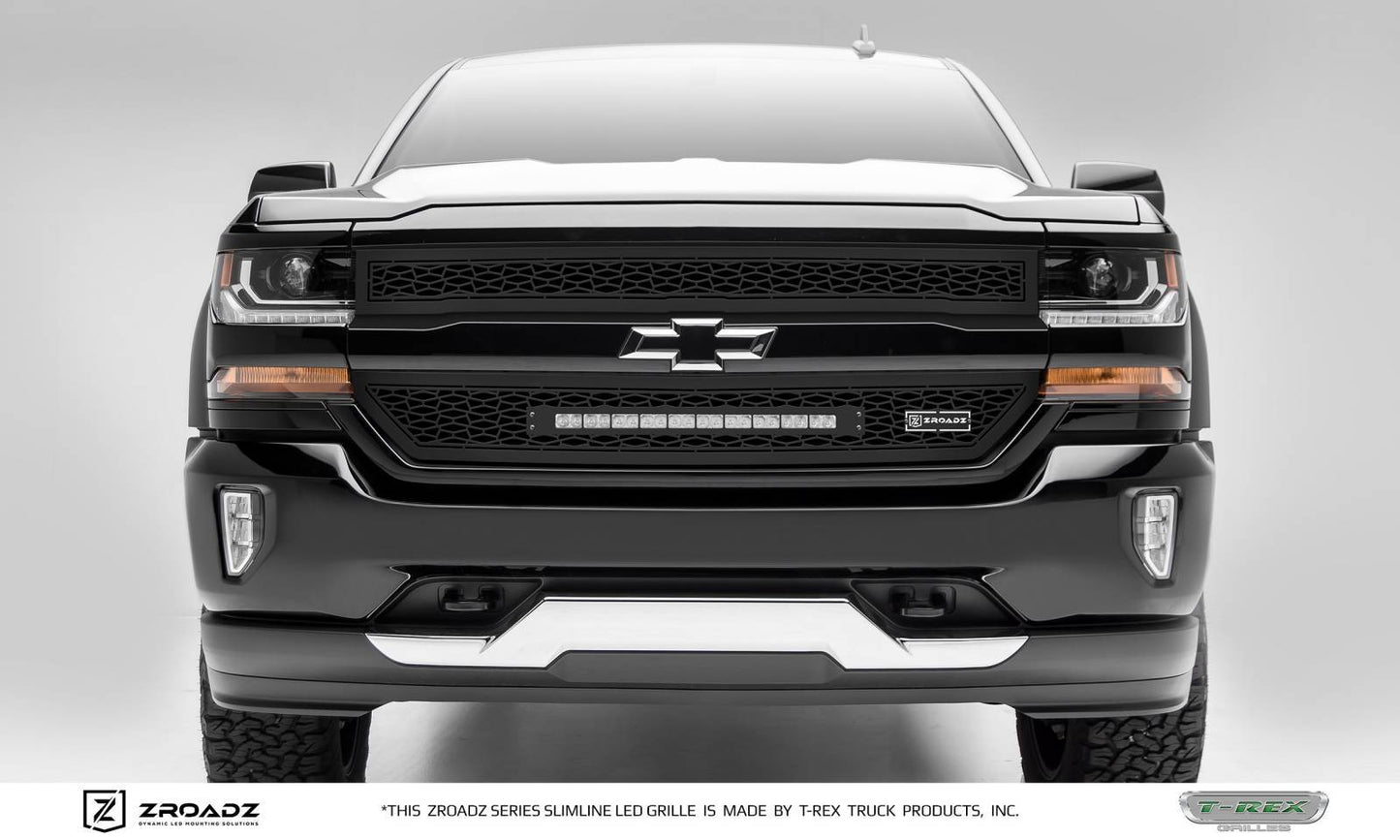 ZROADZ Grille, Black, Mild Steel, 2 Pc, Insert - Z311281