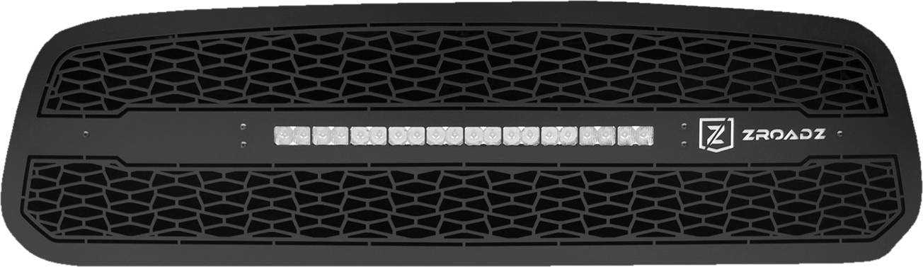 ZROADZ Grille, Black, Mild Steel, 1 Pc, Insert - Z314581