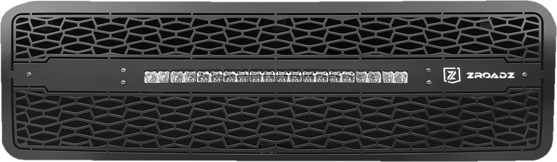 ZROADZ Grille, Black, Mild Steel, 1 Pc, Insert - Z315681