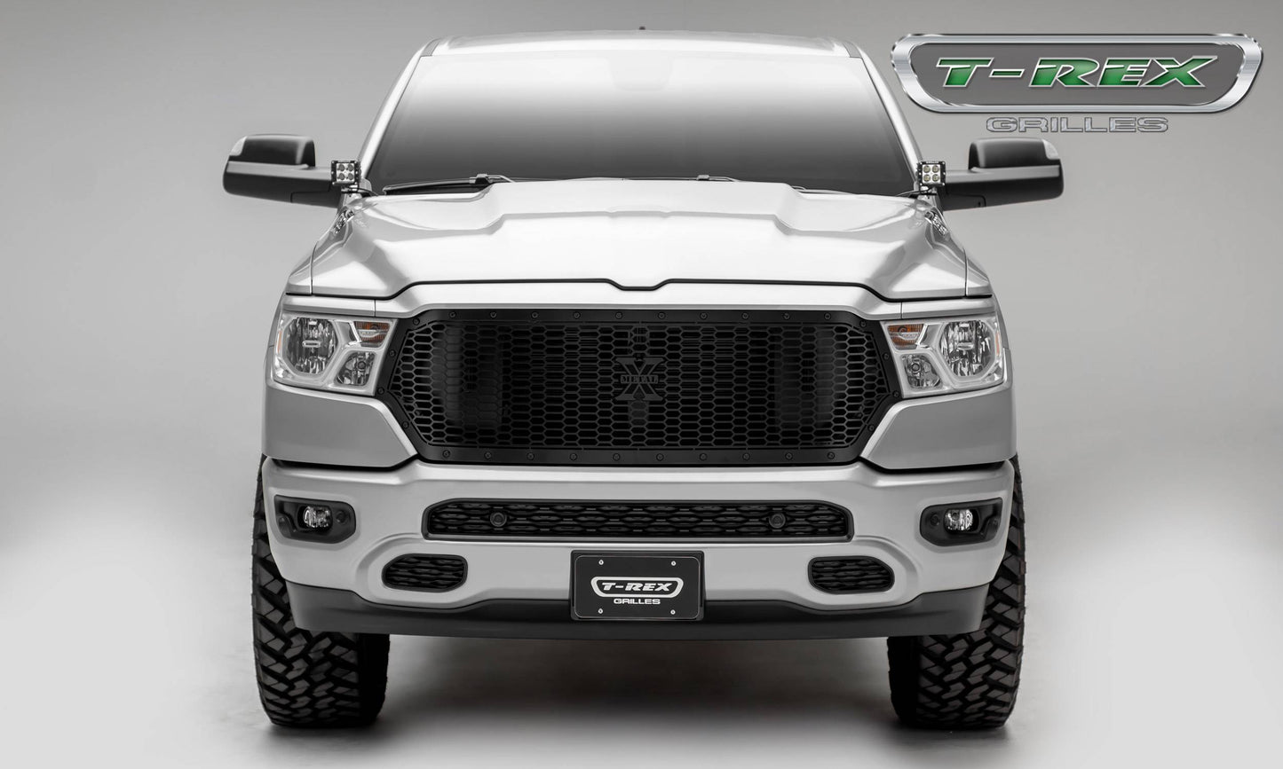 Stealth Laser X Grille, Black, Mild Steel, 1 Pc, Replacement - 7714651-BR