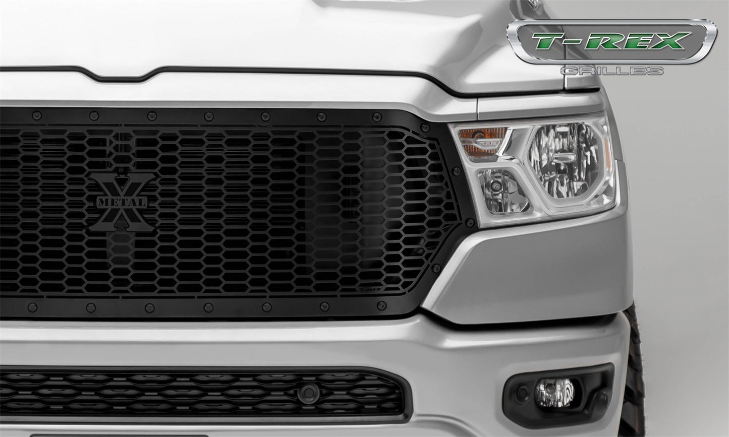 Stealth Laser X Grille, Black, Mild Steel, 1 Pc, Replacement - 7714651-BR