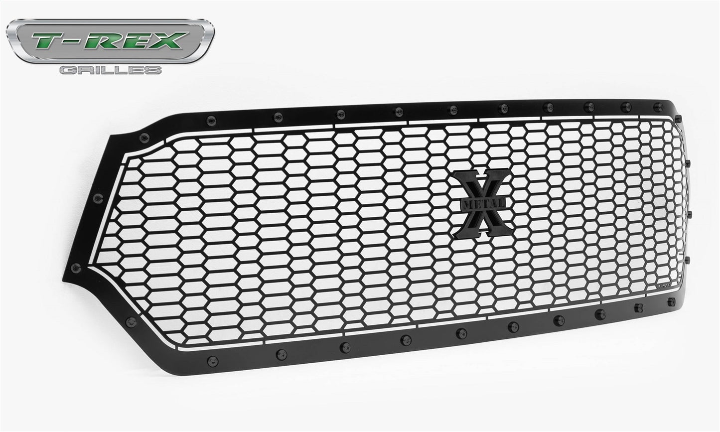 Stealth Laser X Grille, Black, Mild Steel, 1 Pc, Replacement - 7714651-BR