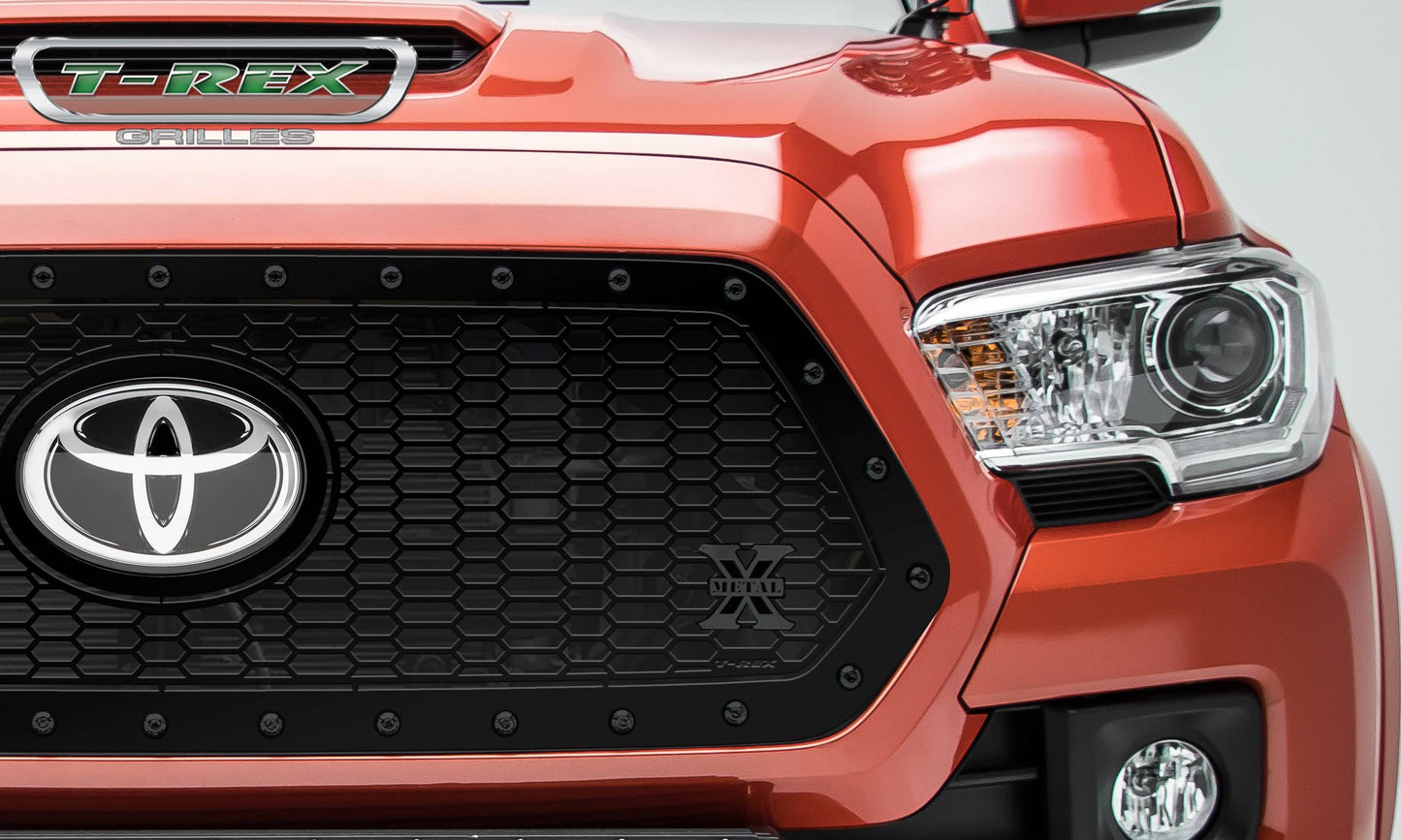 Stealth Laser X Grille, Black, Mild Steel, 1 Pc, Insert - 7719511-BR