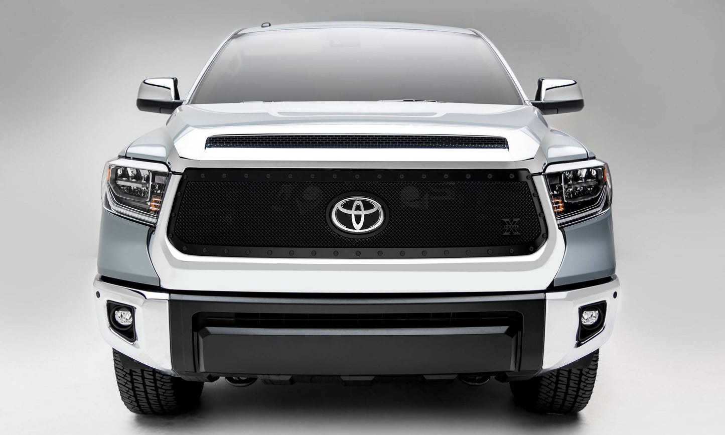 Stealth X-Metal Grille, Black, Mild Steel, 1 Pc, Replacement - 6719661-BR