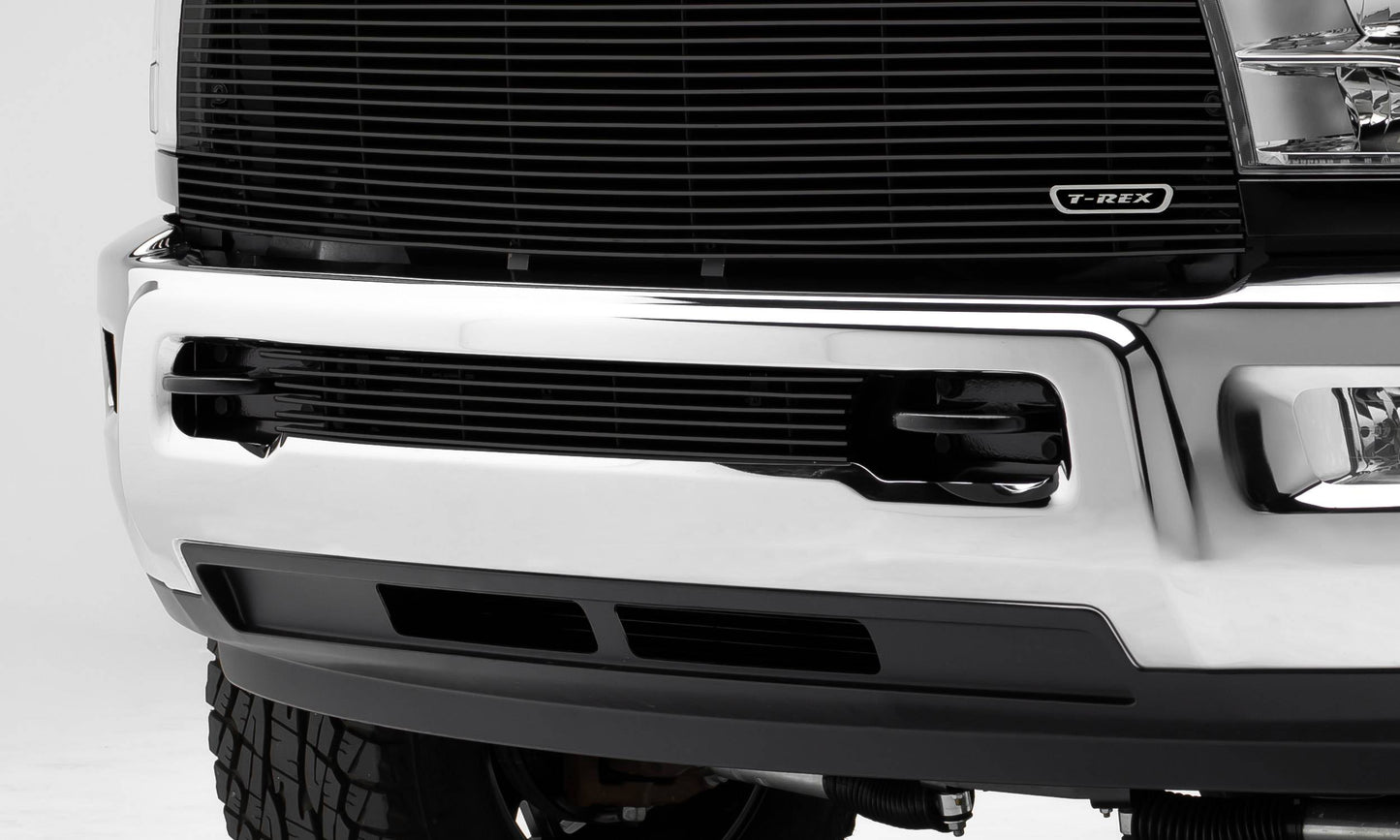Billet Bumper Grille, Black, Aluminum, 1 Pc, Insert - 25452B