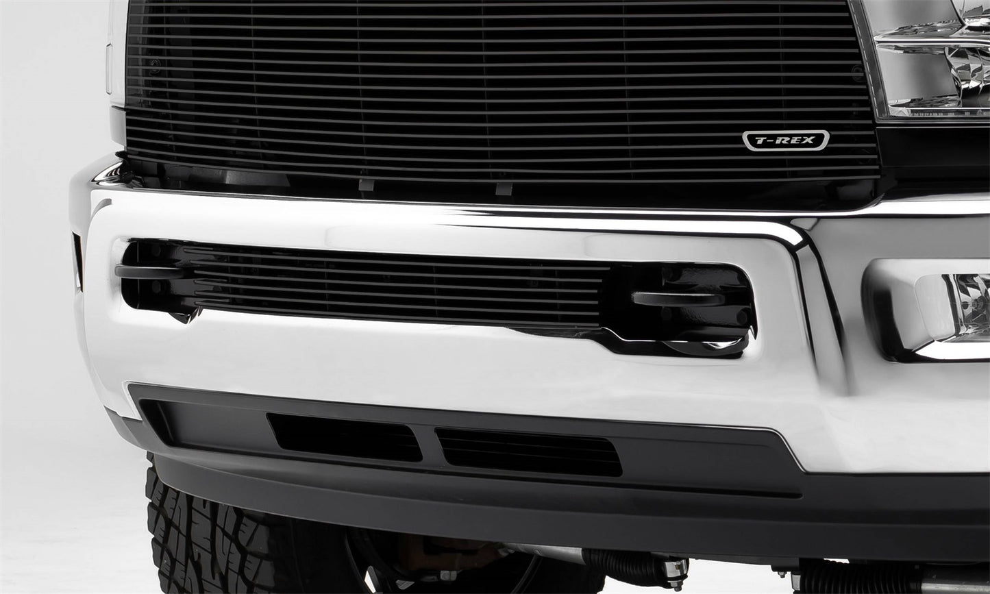 Billet Bumper Grille, Black, Aluminum, 1 Pc, Insert - 25452B