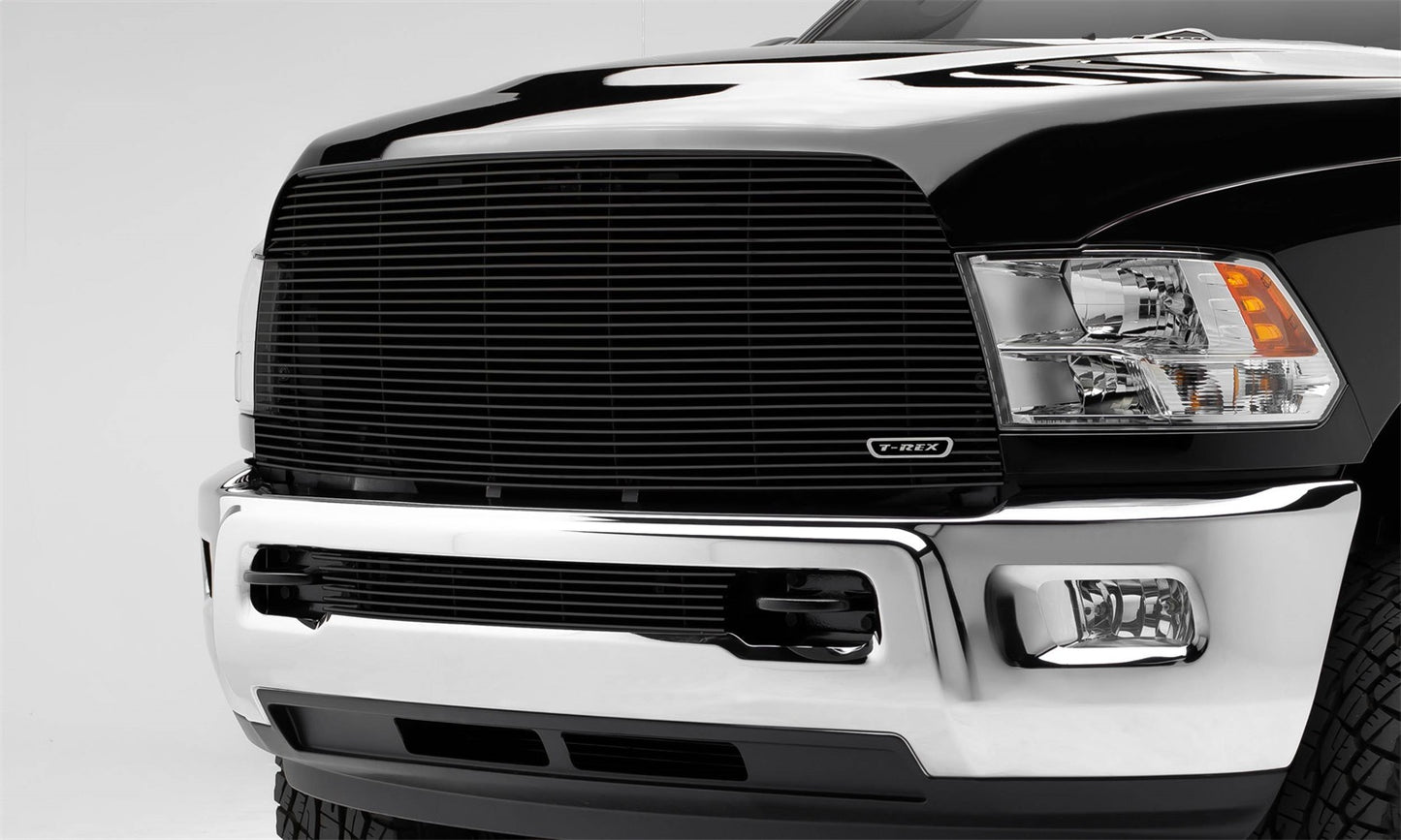 Billet Bumper Grille, Black, Aluminum, 1 Pc, Insert - 25452B