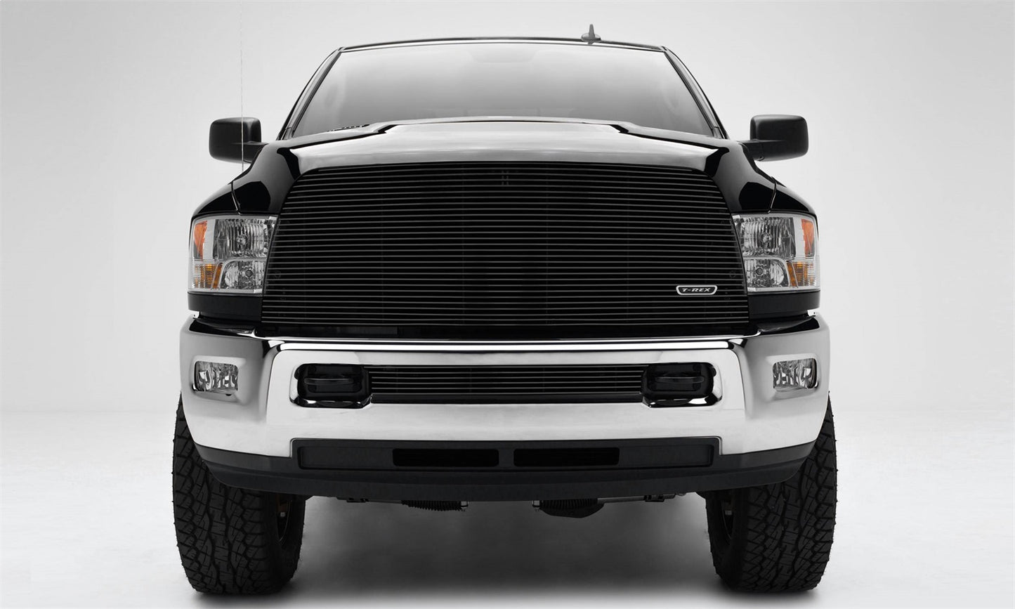Billet Bumper Grille, Black, Aluminum, 1 Pc, Insert - 25452B