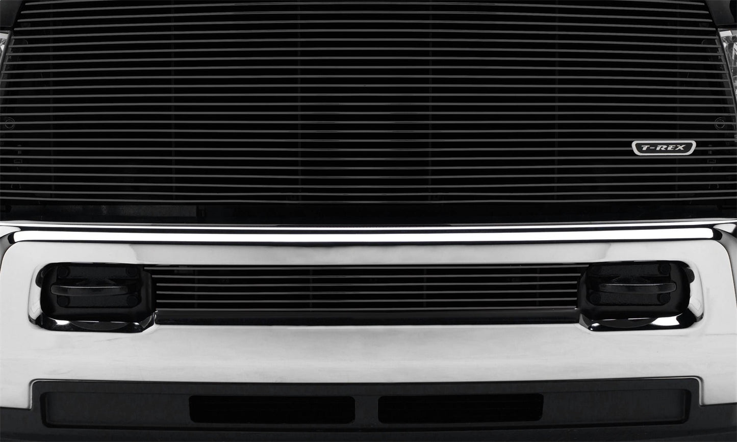Billet Bumper Grille, Black, Aluminum, 1 Pc, Insert - 25452B