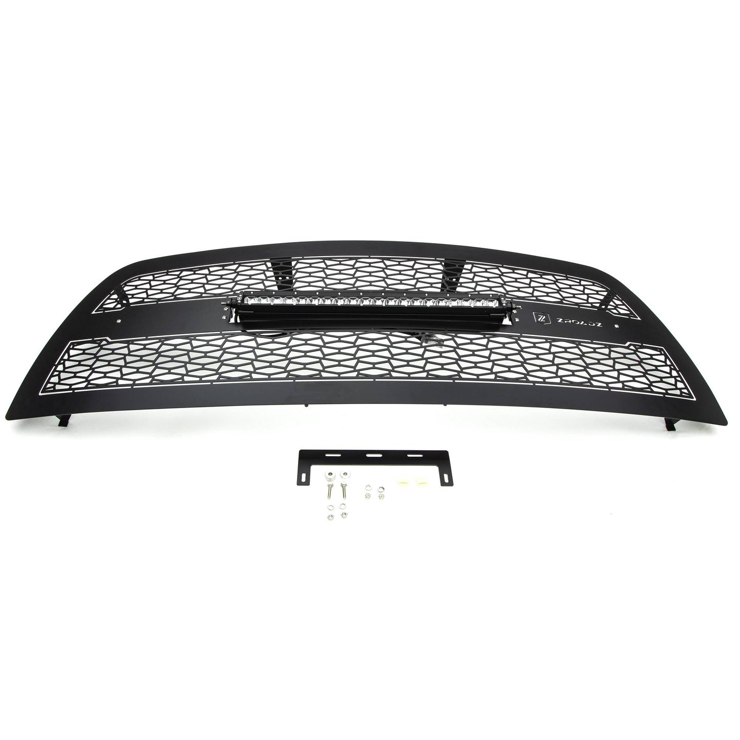 ZROADZ Grille, Black, Mild Steel, 1 Pc, Replacement - Z314521