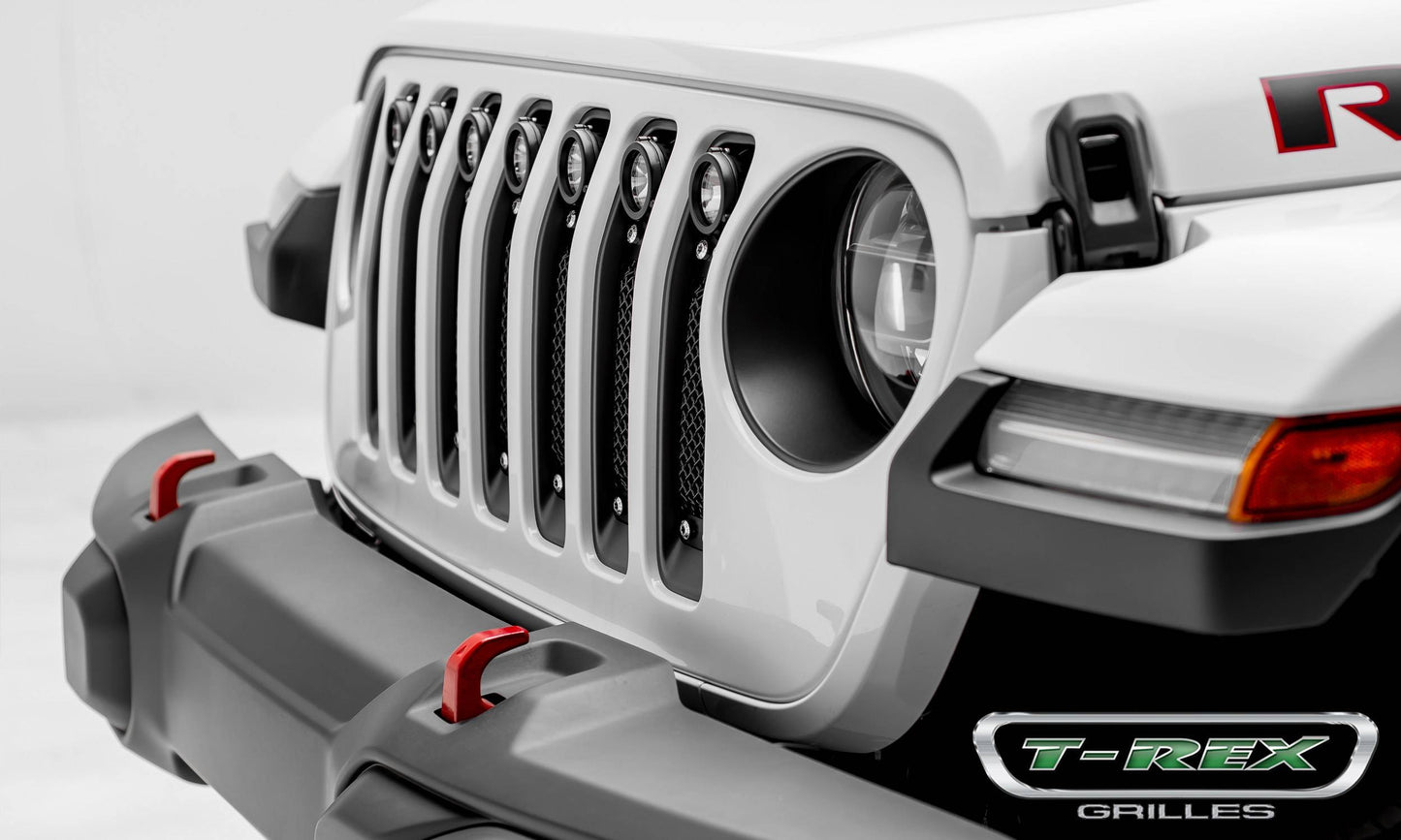 Torch Grille, Black, Mild Steel, 1 Pc, Insert - 6314931