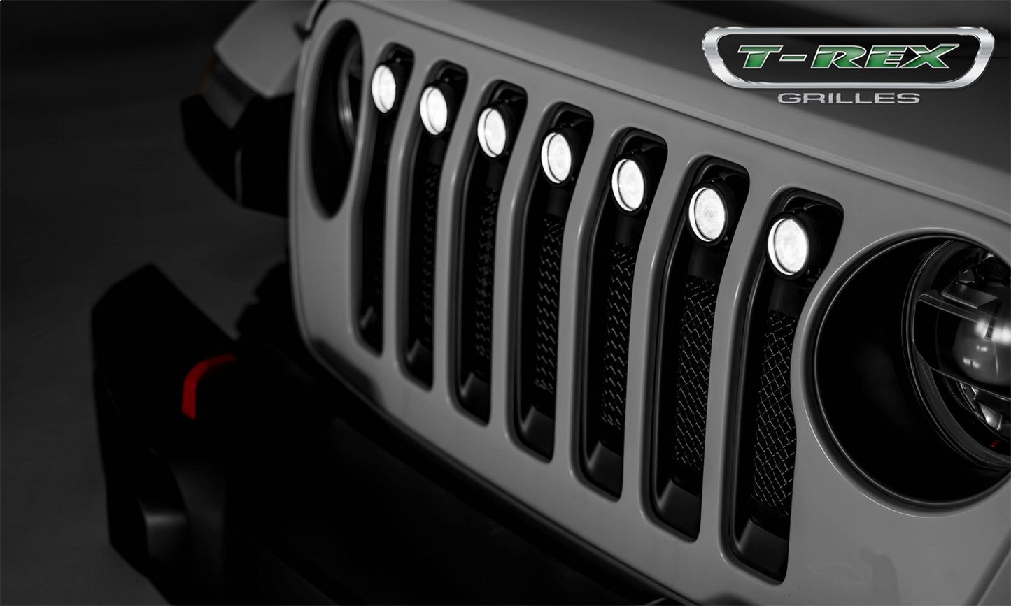 Torch Grille, Black, Mild Steel, 1 Pc, Insert - 6314941