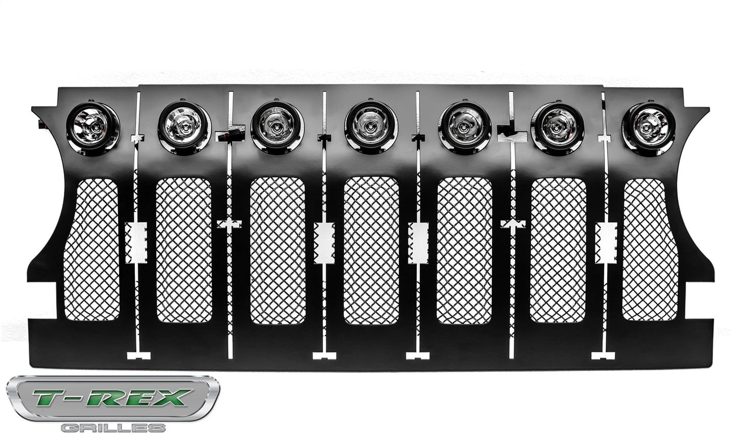 Torch Grille, Black, Mild Steel, 1 Pc, Insert - 6314941